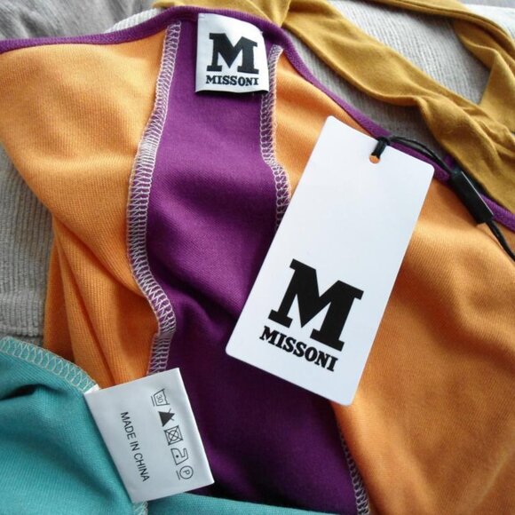 NWT MISSONI bright knitted sundress - Picture 7 of 7